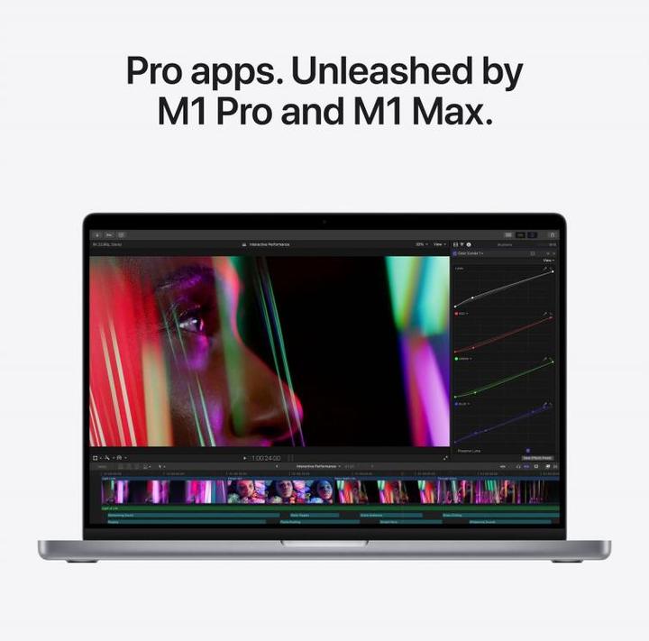 Produktbild Apple MacBook Pro – Late 2021 (14", M1 Pro, 16 GB, 512 GB, CH)