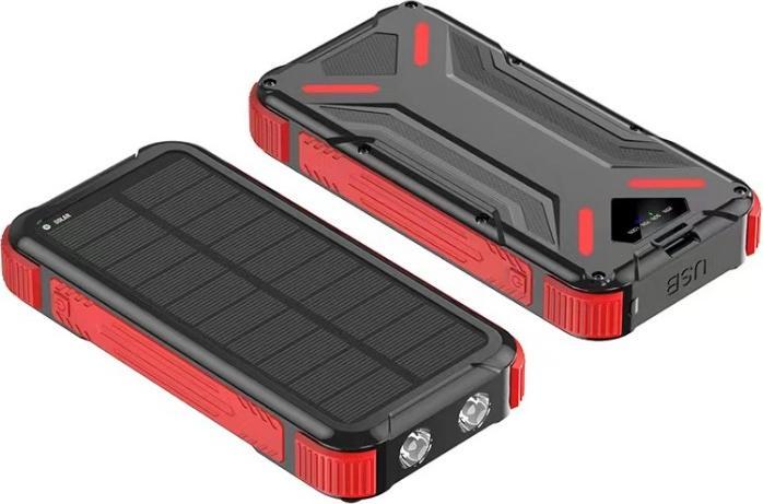 Image du produit NoName Banque d'énergie d'extérieur avec panneau solaire, 20 000 mAh (20000 mAh)