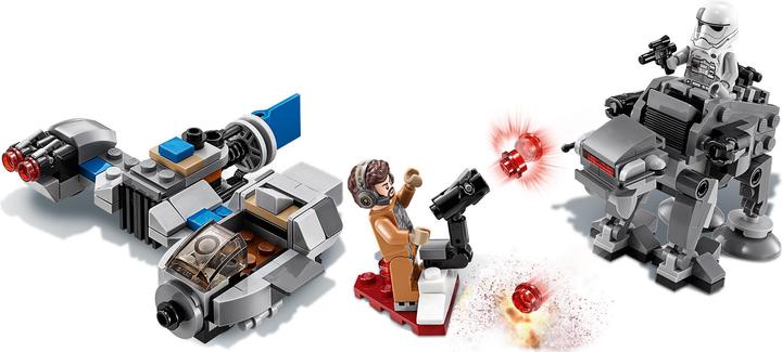 Actual product image LEGO Ski Speeder vs. First Order Walker Microfighters (75195, LEGO Star Wars)