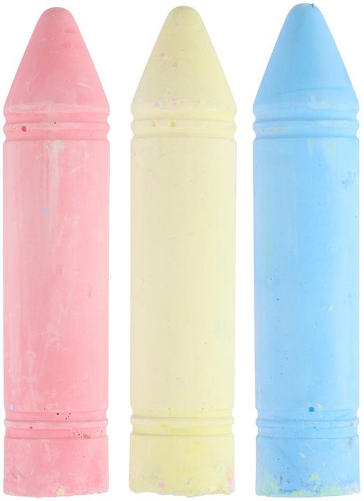 Topwrite Kids Chalk XL (Mehrfarbig, 3 x)