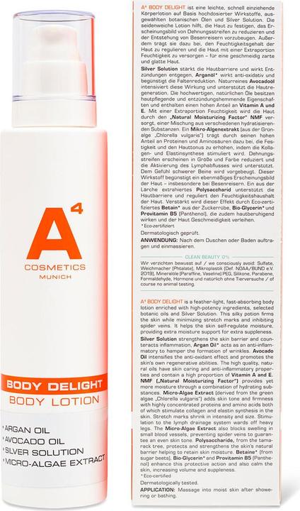 Produktbild A4 Health and Beauty Body Delight Bodylotion (Körperlotion, 200 ml)