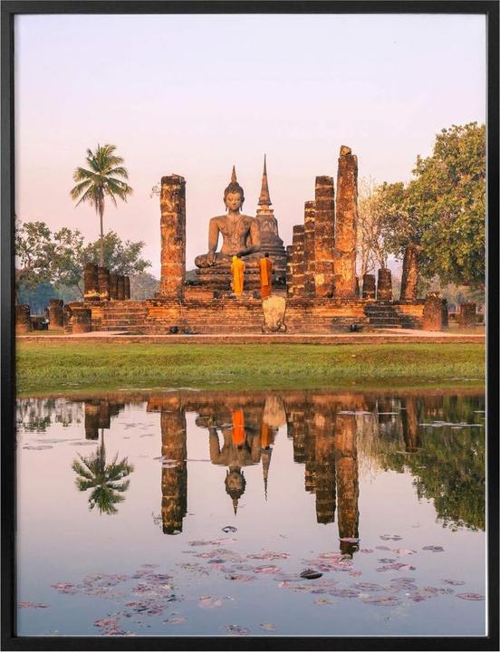 Produktbild Trenddeko Buddhistischer Tempel Sukhothai (40 x 50 cm)