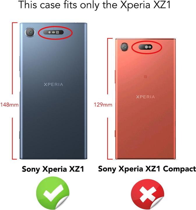 Image du produit Nalia Housse pour téléphone portable (Sony Xperia XZ1)