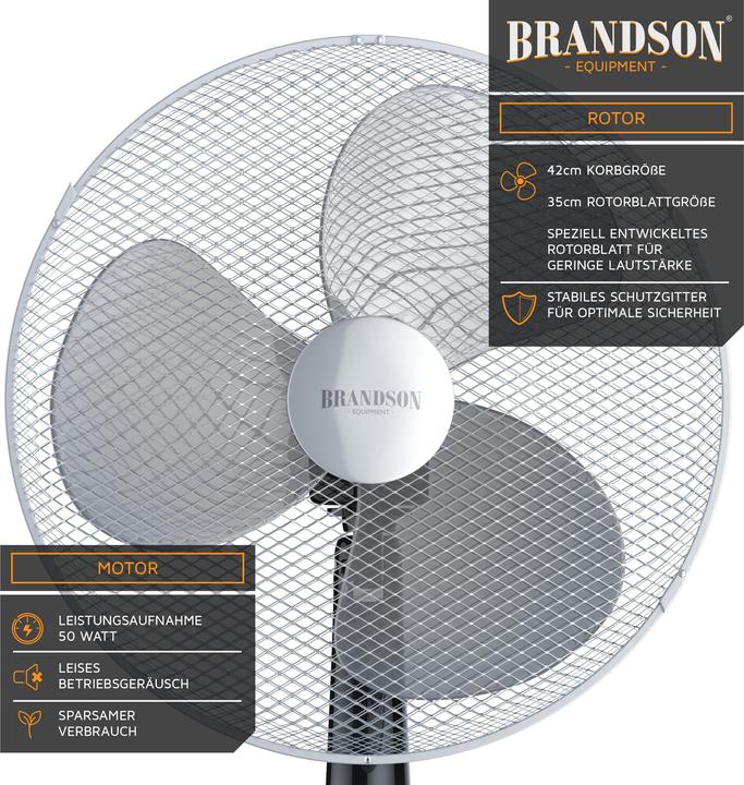 Produktbild Brandson Standventilator (46 dB)
