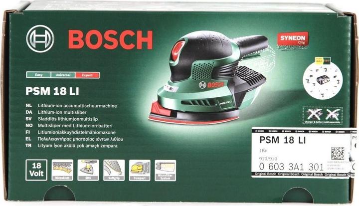 Image du produit Bosch Home & Garden PSM 18 LI / sans batterie (Ponceuse multi)