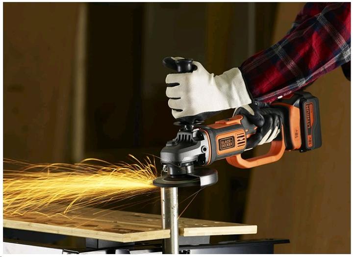 Produktbild Black & Decker AkkuWinkelschleifer BCG720M1 (125 mm)