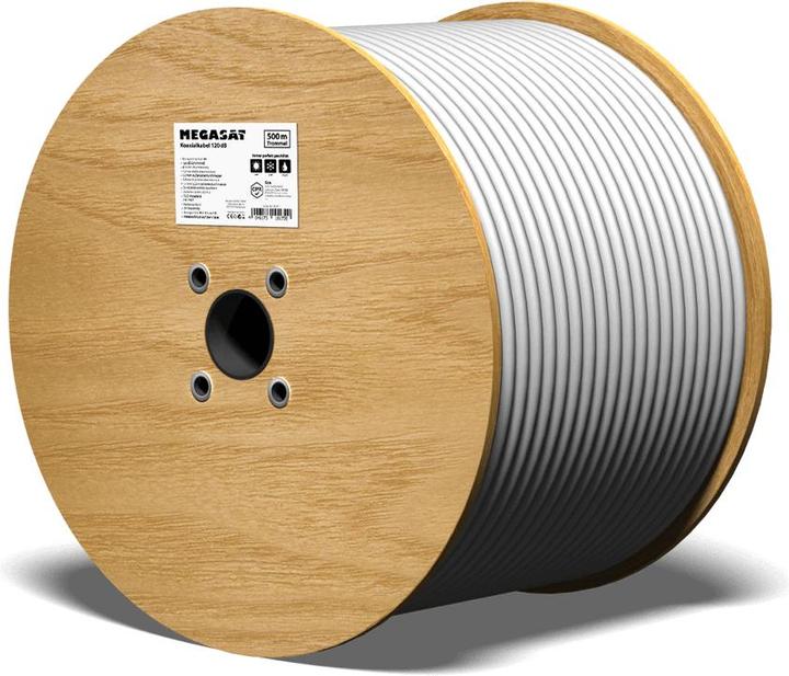 Produktbild Megasat Koax 120dB Kabel Pull-Out-Box 305m (120 dB, Mini-Spule)