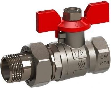 Actual product image Valve SENA v./out. thread F1 / 2xM1 / 2 tr. rank. dismantled