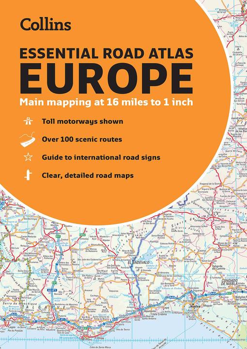 Produktbild Essential Road Atlas Europe