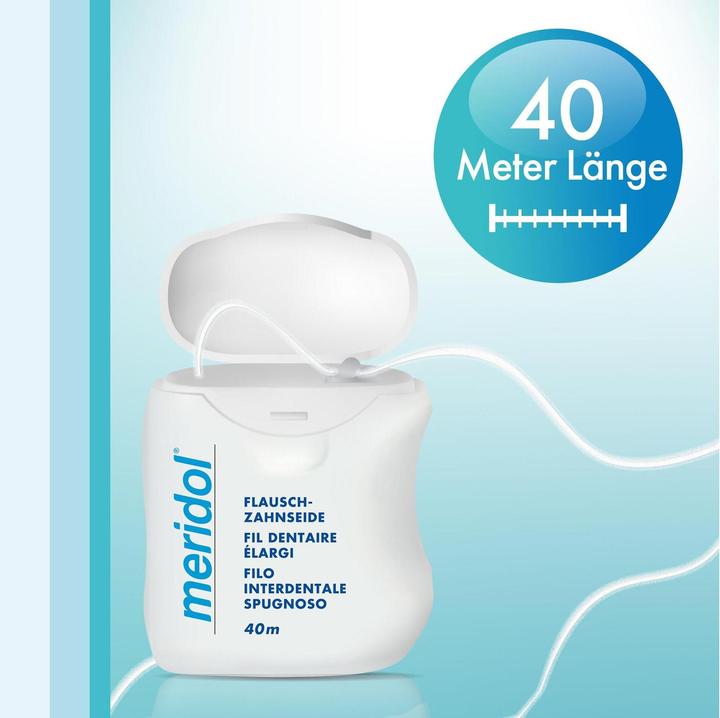 Actual product image Meridol Fil Dentaire Élargi (40 m)