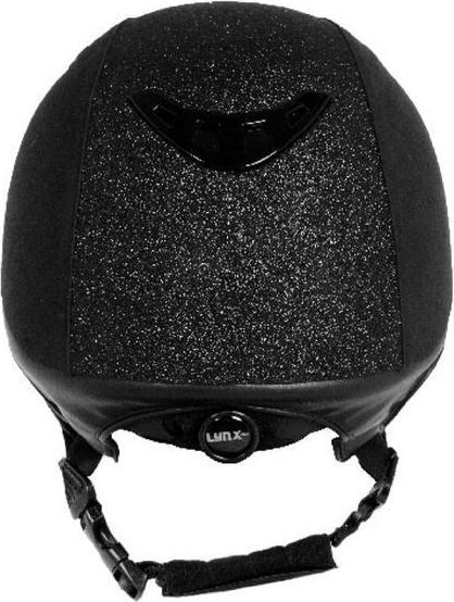 Actual product image Back on Track Riding Helmet EQ3 Microfibre Black Sand Ladies (51 cm)