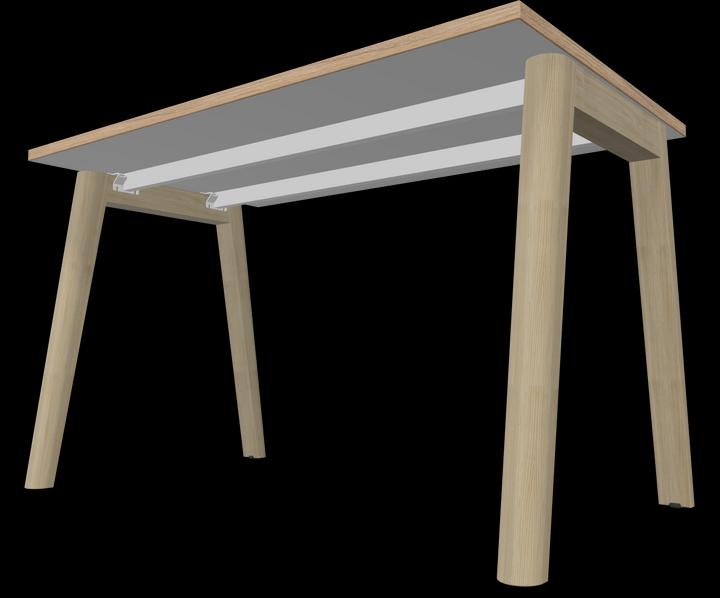 Actual product image Narbutas Nova Wood desk (1200 x 700 x 740 mm)