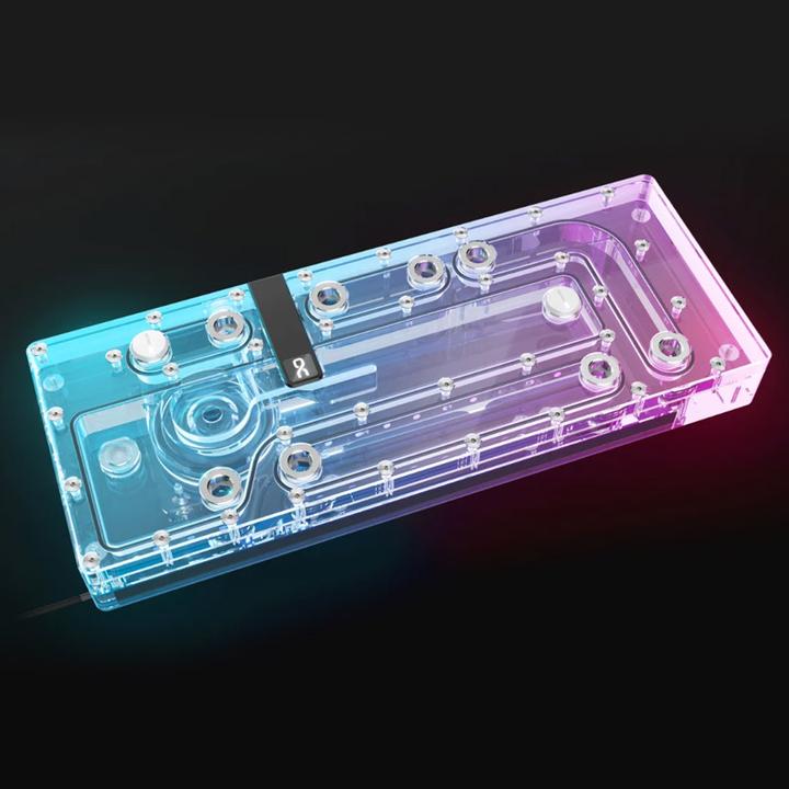 Image du produit Alphacool PUM Core Distro Plate O11 Dynamic Evo/XL avec pompe Apex VPP