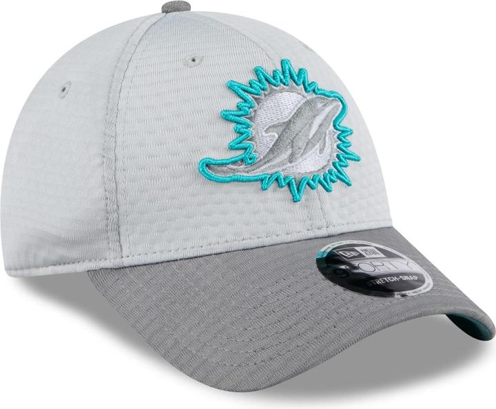 Actual product image New Era 9Forty Stretch Cap Training 2024 Miami Dolphins
