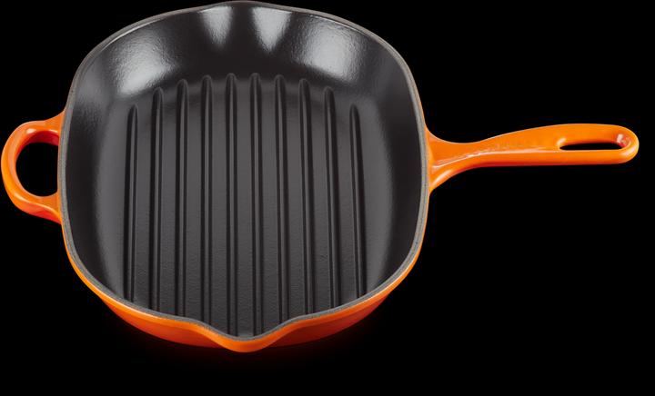 Image du produit Le Creuset Signature (32 cm, Poêle à grillades, Fonte)