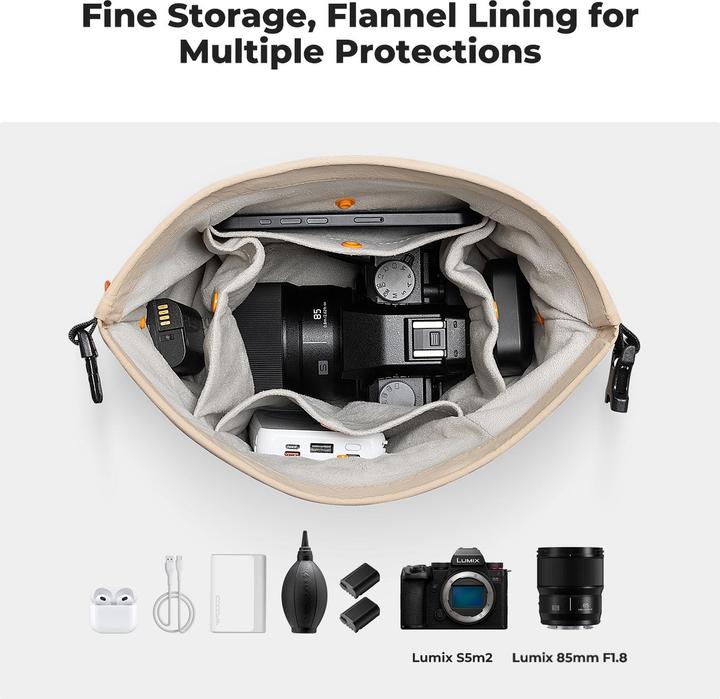 Image du produit K&F Concept Urban Wander 11 (Sac à bandoulière pour appareil photo, 5 l)