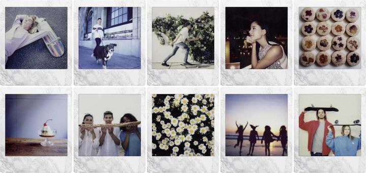 Actual product image Fujifilm Instax Square White Marble (Instax Square)