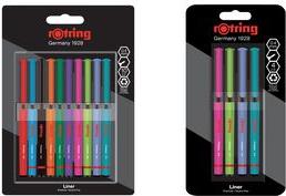 Produktbild Rotring Fineliner-Feinfaserschreiber Fun Farben (Mehrfarbig, 4 x)
