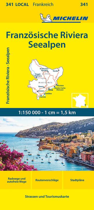 Produktbild Michelin Französische Riviera-Seealpen