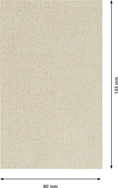 Image du produit Bosch Professional Zubehör EXPERT M480 Filet abrasif 115 x 107 mm, G 240, 10 pièces (240)