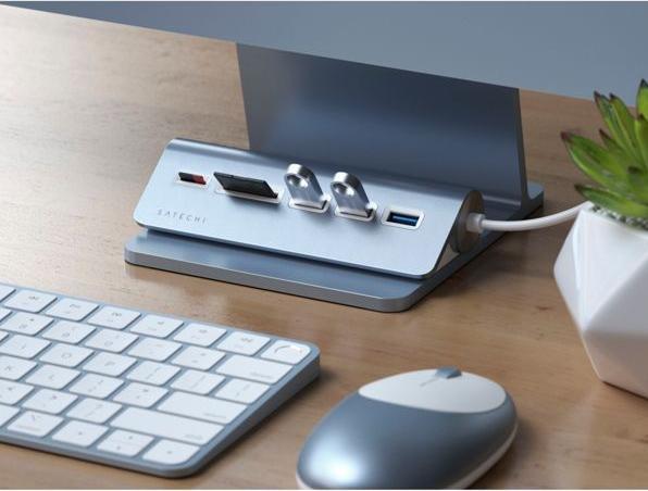 Actual product image Satechi USB-C Aluminium Hub (USB-C, 5 Ports)