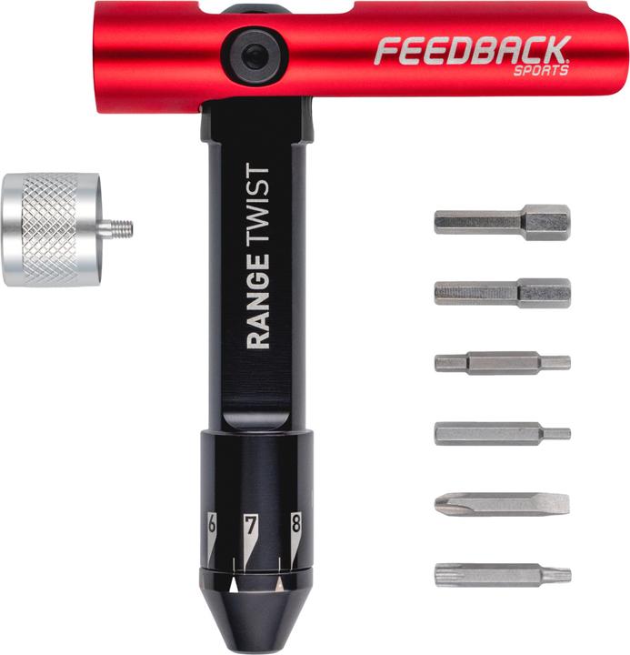 Produktbild Feedback Sports Range Twist Drehmomentschlüssel Kit (1/4", 2 Nm, 8 Nm)