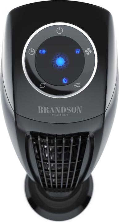 Image du produit Brandson ventilateur tour, télécommande, oscillation, minuterie, 60W, ventilateur colonne 86cm, noir, noir (47 dB)
