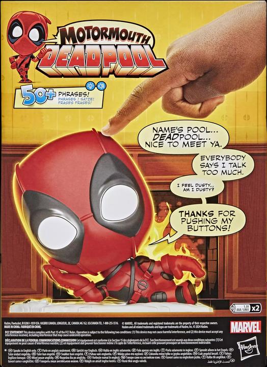 Productafbeelding Hasbro Marvel Elektronische Figur Motormouth Deadpool 13 cm
