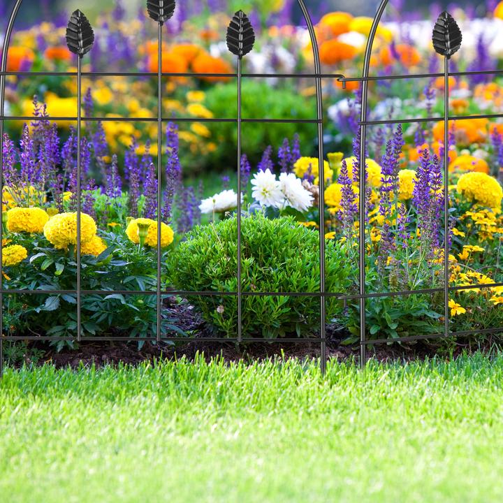 Actual product image Relaxdays 6x bed fence (150 cm)