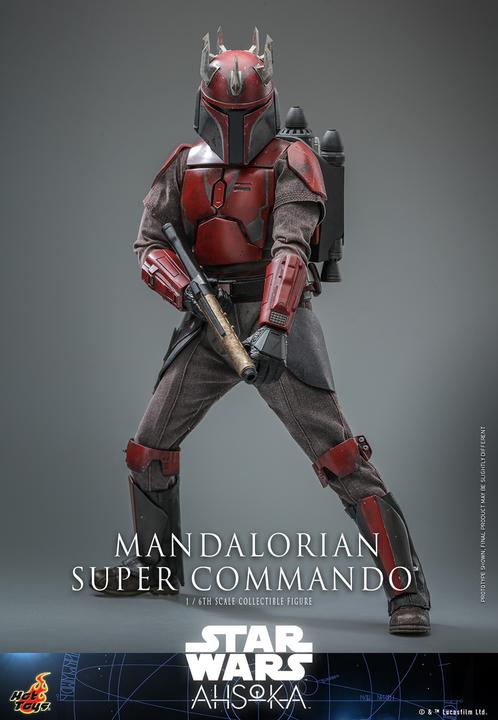 Produktbild Hot Toys Star Wars: The Mandalorian Actionfigur 1/6 Mandalorian Super Commando 31 cm
