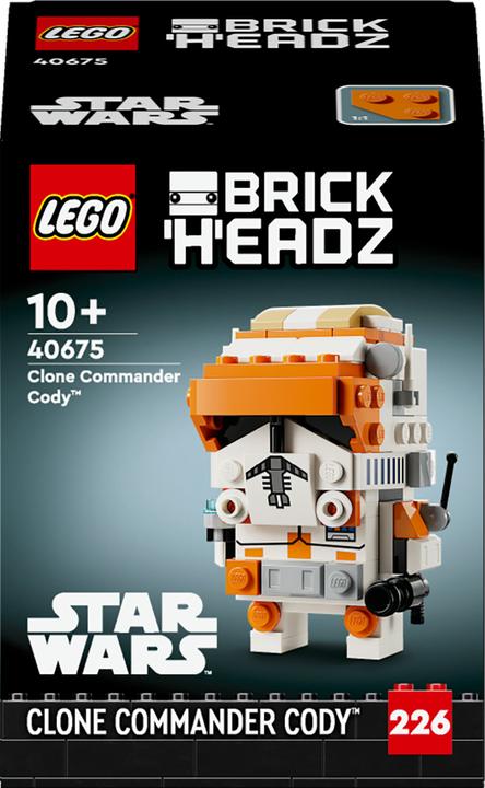 Image du produit LEGO Clone Commandant Cody (40675, LEGO Brickheadz)