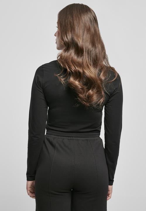 Actual product image Urban Classics Ladies Organic Cropped Longsleeve (5XL)