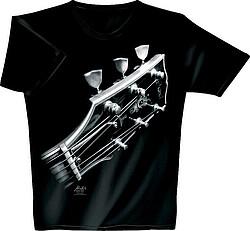 Rock You T-Shirt schwarz Cosmic Guitar M (M)