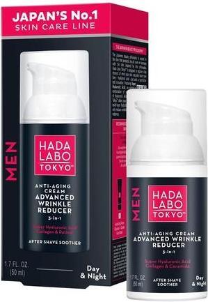 Actual product image Hada Labo Tokyo Men Anti-Aging Hyaluronic Cream Wrinkle Reducer