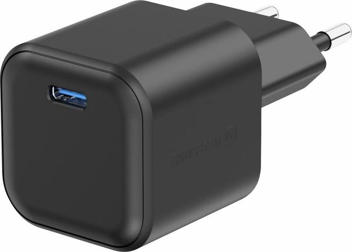 Immagine prodotto Swissten Caricabatterie da viaggio Gan 1X USB-C 35W Power Delivery Nero (35 W)