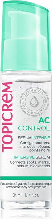 Topicrem AC Control Intensive Serum Anti-Blemish Sebum Regulator and Residual Marks 32ml (30 ml)