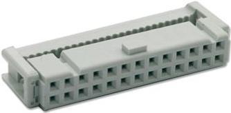 Immagine prodotto Speed Connettore per cavo piatto femmina IDC a 50 poli con passo di 1,27 mm