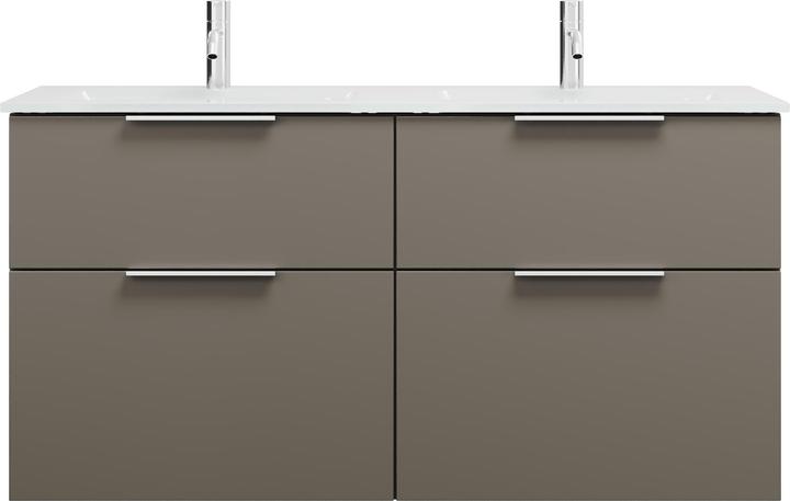 Griff Chrom G0146, Grau Hochglanz / Grau Glänzend