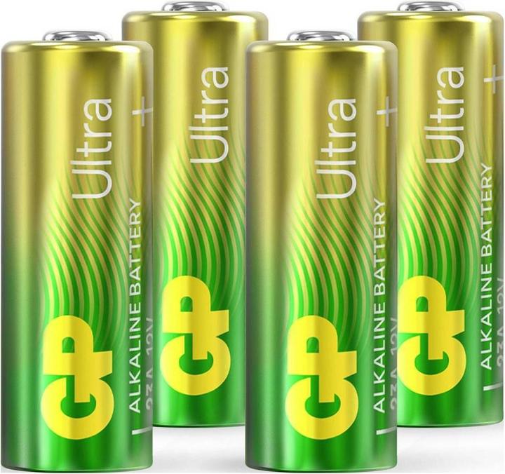 Image du produit GP Batteries GP Ultra Alkaline Battery 23A/MN21, 12V, 4-pack (4 pcs, A23)