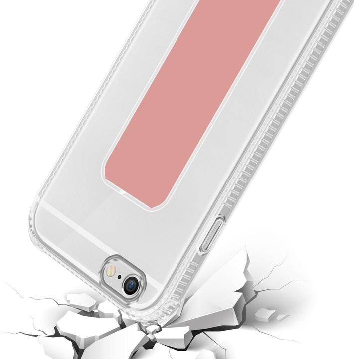 Productafbeelding Cadorabo Hoesje voor Apple iPhone 6 PLUS / 6S PLUS in TPU met houder LM167 Style (Apple iPhone 6 Plus)