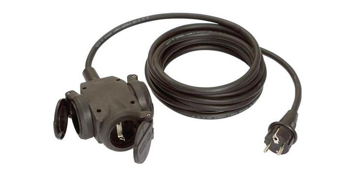 Productafbeelding Weingartner WEINGÄRTNER aardingscontact uitbreiding 16 A 230 V 3 x 1,5 mm² ( 4000873789 ) (3 m)