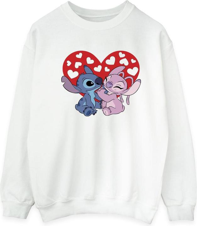 Disney Lilo & Stitch Hearts Sweatshirt (M)