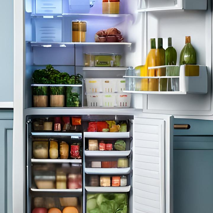 Actual product image Relaxdays fridge organiser