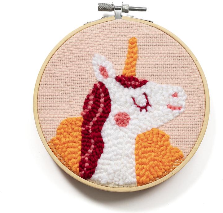 Actual product image Clairefontaine Punch Needle, Unicorn