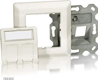 Produktbild equip Rahmenset 3x Unterputz perlweiss