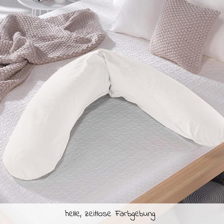 Produktbild Theraline Stillkissen "Das Original" mit Polyester Hohlfaser Füllung inkl. Bezug 190 cm (190 cm)