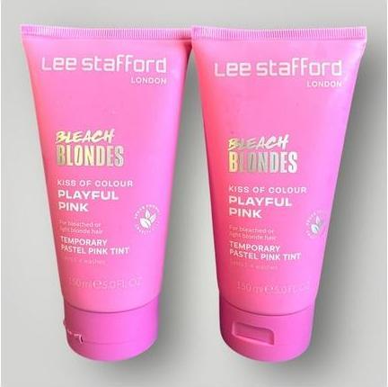 Immagine prodotto Lee Stafford Tinta temporanea pastello Bleach Blondes Playful Pink (Rosa giocoso)