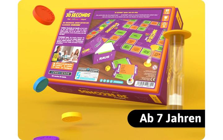Actual product image Denkriesen 30 Seconds Junior - 'Only time can stop you! (German)
