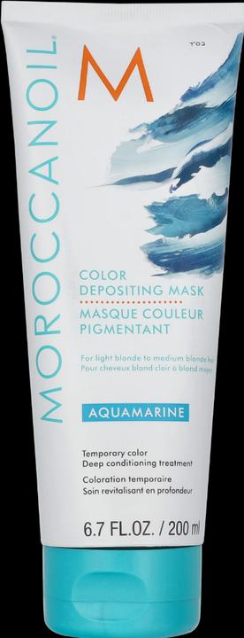 Produktbild Moroccanoil Color Depositing Mask Aquamarine (200 ml)