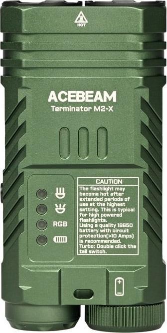 Produktbild AceBeam M2-X Grüne Taschenlampe (9.54 cm, 3200 lm)